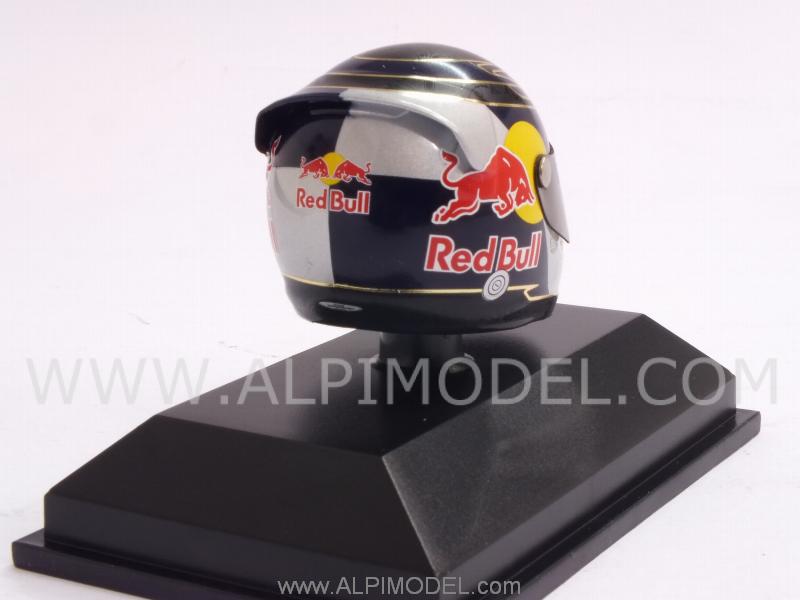 Helmet Sebastian Vettel Silverstone 2009  (1/8 scale - 3cm) - minichamps