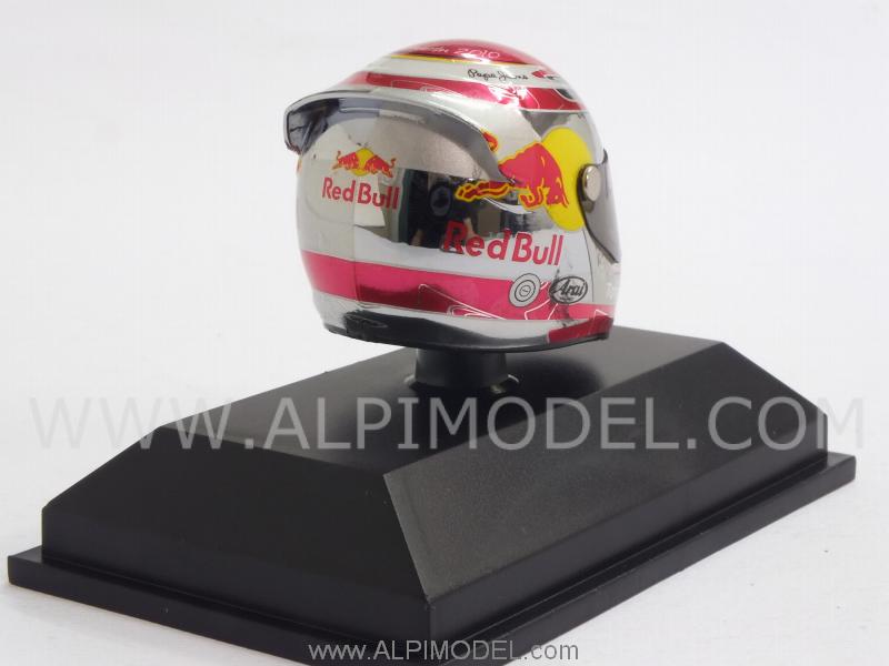 Helmet Sebastian Vettel GP Hockenheim World Champion F1 2010 - minichamps