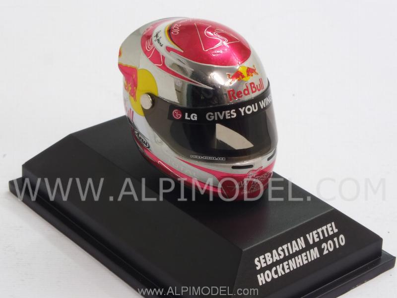 Helmet Sebastian Vettel GP Hockenheim World Champion F1 2010 - minichamps
