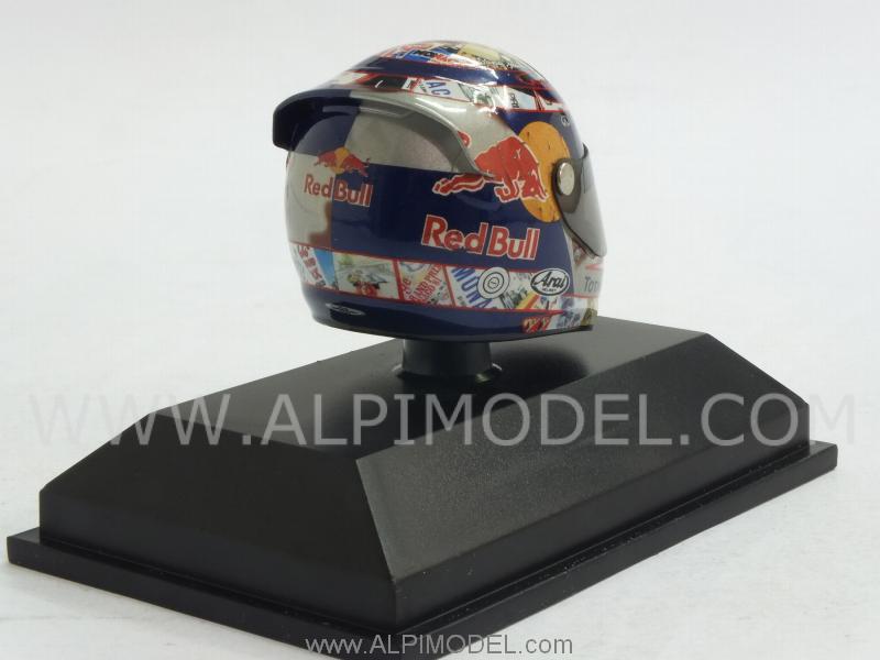 Helmet GP Monaco 2011 World Champion Sebastian Vettel (1/8 scale - 3cm) - minichamps