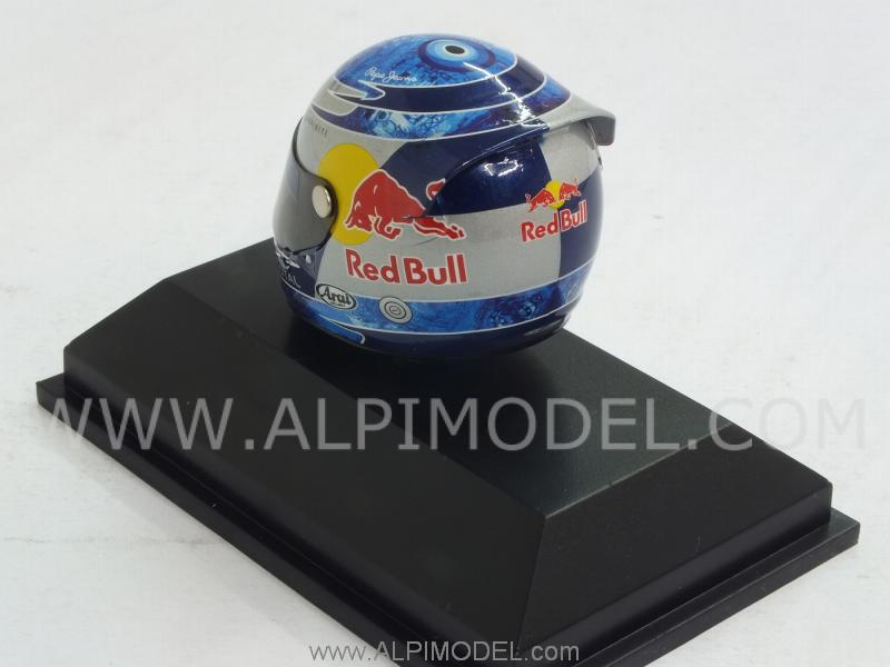 Helmet GP Istanbul 2011 World Champion Sebastian Vettel (1/8 scale - 3cm) - minichamps
