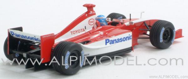 Toyota TF101 TEST CAR F1 2001 TF101 Mika Salo - minichamps