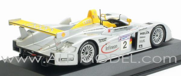 Audi R8 2nd Le Mans 2001 Aiello - Capello - Pescatori - minichamps