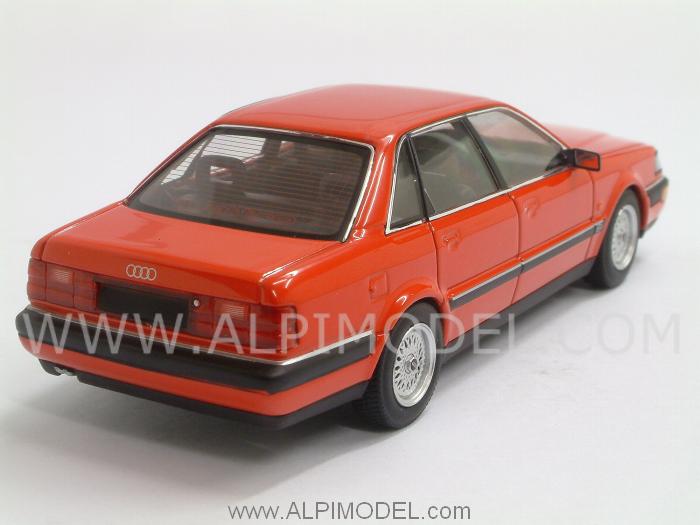 Audi V8 1988 (Tornado Red) - minichamps