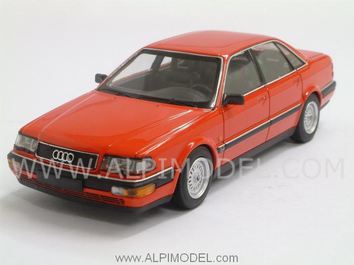 Audi V8 1988 (Tornado Red) by minichamps