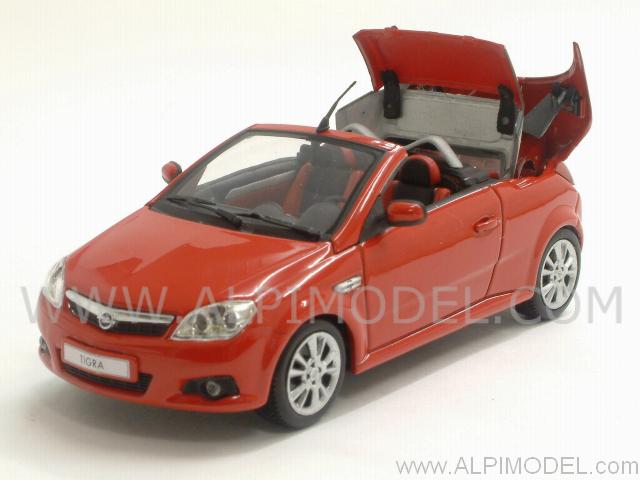 Opel Tigra TwinTop 2004 (Magma Red) by minichamps