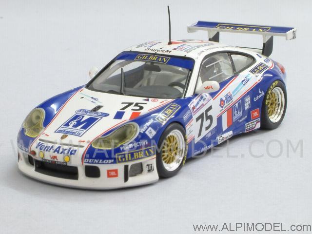 Porsche 911 GT3-RS Perspective Racing #75 Le Mans 2004 Sugden - Kahn - Smith. by minichamps