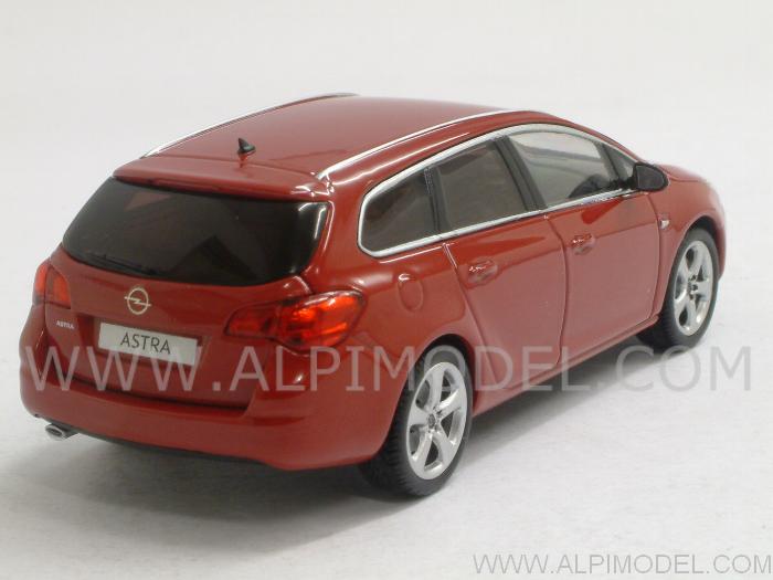 Opel Astra Sportstourer 2011 (Power Red) - minichamps