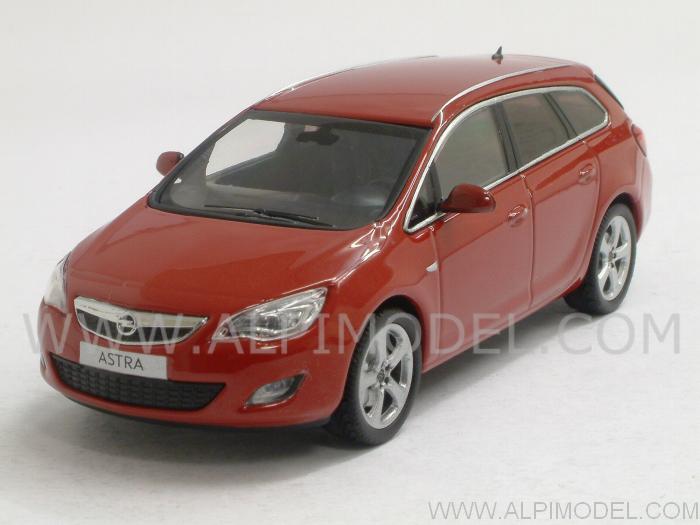 Opel Astra Sportstourer 2011 (Power Red) by minichamps