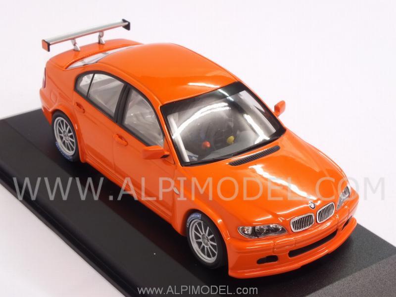 BMW 320i Racing (E46/4) Street Version 2005 (Orange) - minichamps