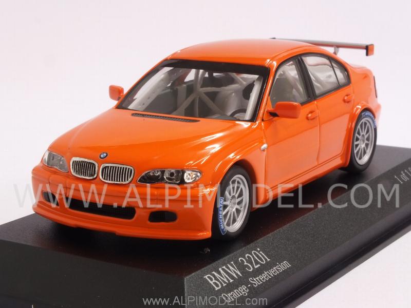 BMW 320i Racing (E46/4) Street Version 2005 (Orange) by minichamps