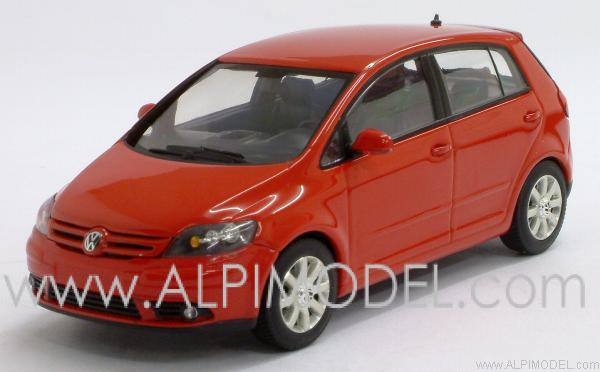 Volkswagen Golf Plus 2005 (Tornado Red) by minichamps