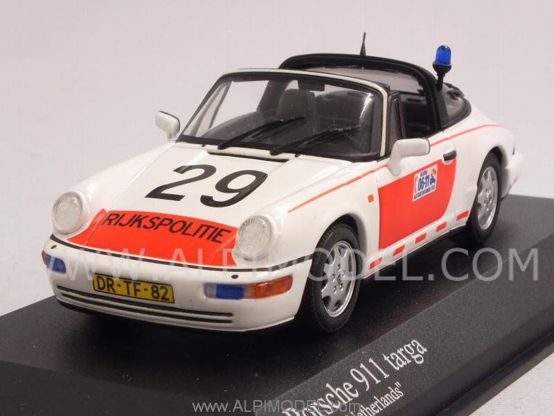 Porsche 911 Targa Politie Netherlands 1991 #29 by minichamps