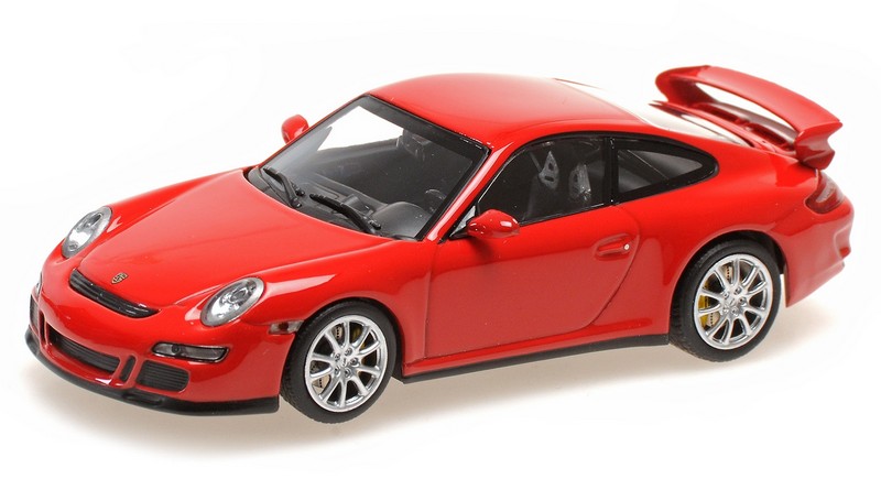 Porsche 911 GT3 2006 (Red) by minichamps