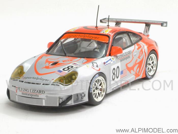 Porsche 911 GT3 RSR Flying Lizards Le Mans 2006 Van Overbeek - Long - Neiman by minichamps