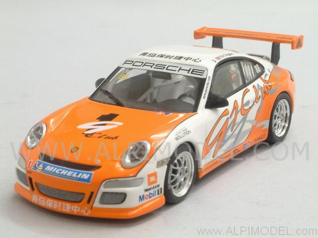 Porsche 911 GT3 Cup #88 Carrera Cup Asia 2007 Tim Sudgen by minichamps