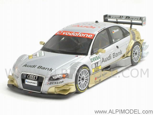 Audi A4 Audi Bank DTM 2007 M. Werner by minichamps
