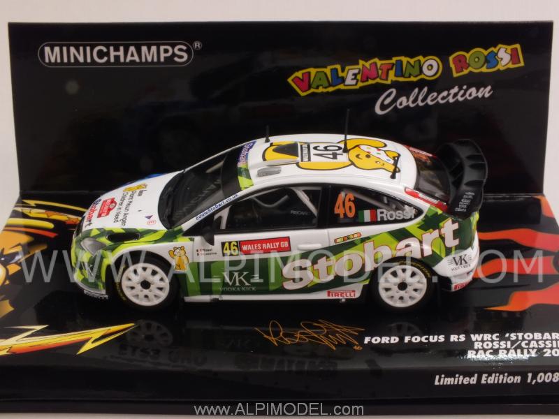 Ford Focus Rally Stobart Valentino Rossi Rally Wales 2008 - minichamps