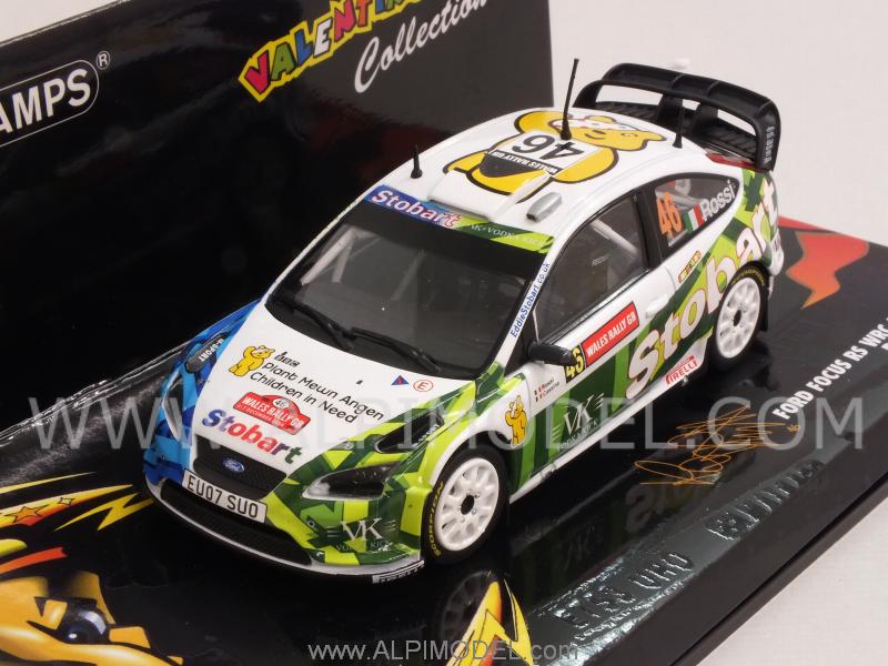 Ford Focus Rally Stobart Valentino Rossi Rally Wales 2008 - minichamps