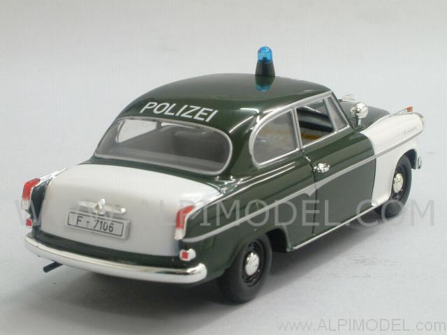 Borgward Isabella 1959 Polizei Frankfurt - minichamps