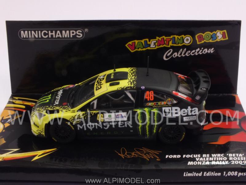 Ford Focus RS WRC Beta Monster  Rally Monza 2009 Valentino Rossi - minichamps