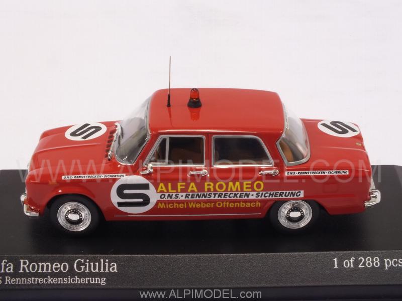 Alfa Romeo Giulia ONS Race Track Safety 1973 - minichamps