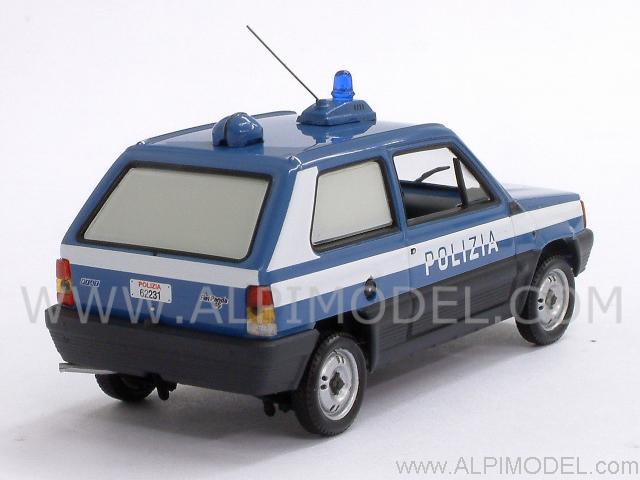 Fiat Panda 1980 Polizia Italiana. - minichamps