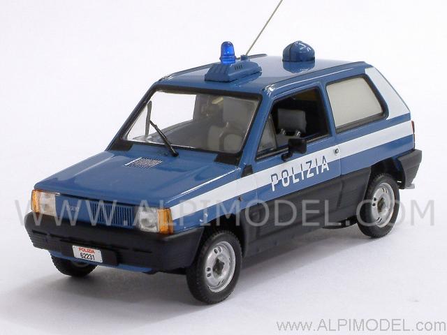 Fiat Panda 1980 Polizia Italiana. by minichamps