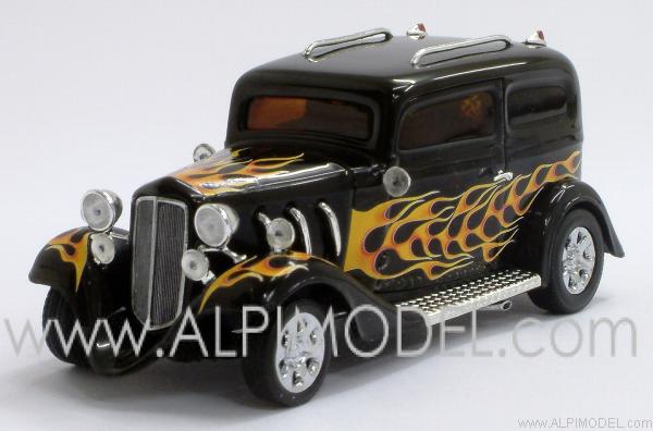 American Hot Rod (Black with flames) by minichamps