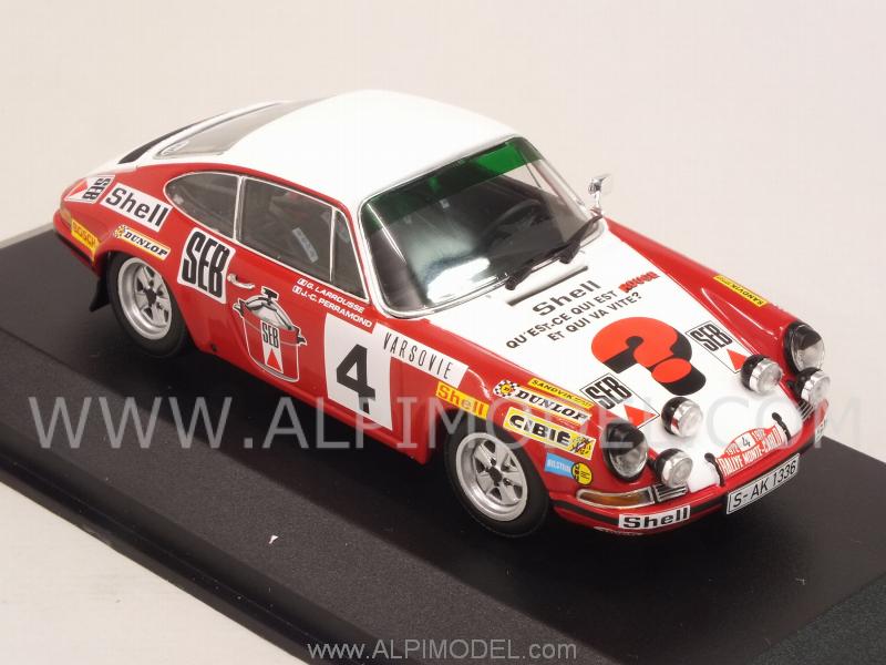 Porsche 911S 2nd Place Rally Monte Carlo 1972 Larrousse - Perramond - minichamps