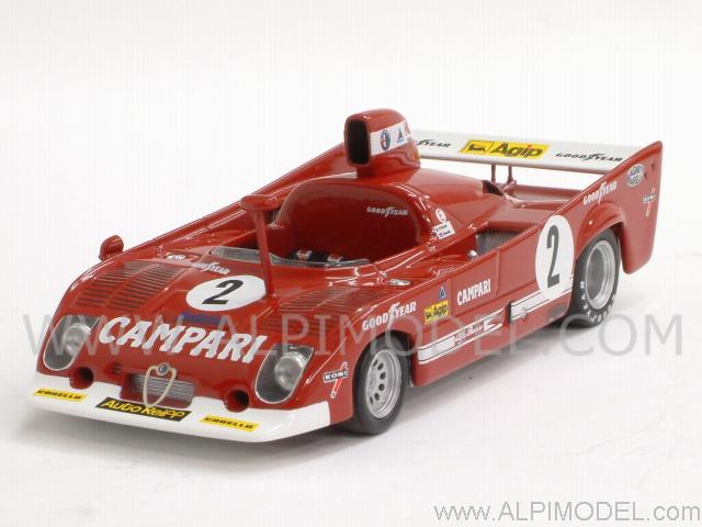 Alfa Romeo 33 TT 12 Winner 1000 Km Spa-Francorchamps 1975 Pescarolo - Bell. by minichamps