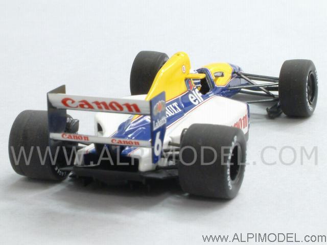 Williams Renault FW14 1991 Riccardo Patrese. - minichamps