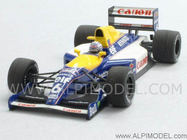 Williams Renault FW14 1991 Riccardo Patrese. by minichamps