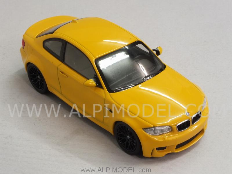 BMW Serie 1 M Coupe 2011 (Atacama Yellow) - minichamps