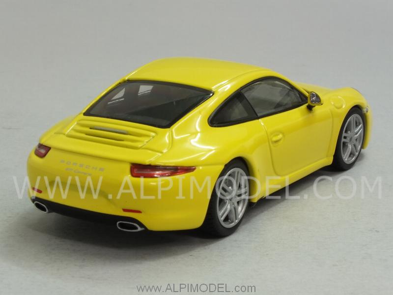 Porsche 911 Carrera (991) 2012 (Racing Yellow) - minichamps