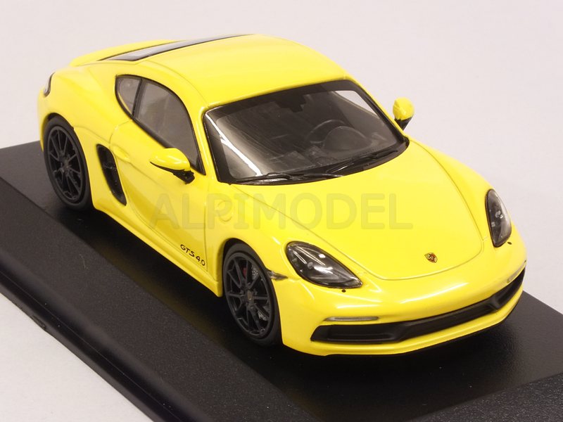 Porsche 718 Cayman GTS (982) 2020 (Racing Yellow) - minichamps