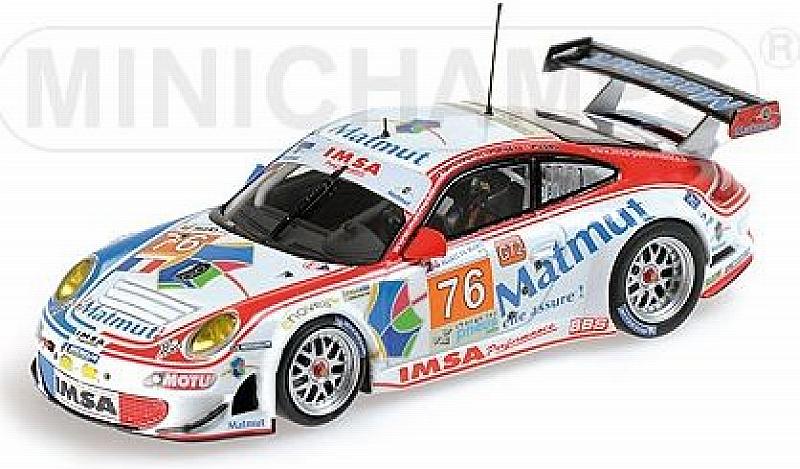 Porsche 911 GT3 RSR (997) IMSA Performance 24h Le Mans 2010 Matmut - Narac - Pilet - Long by minichamps