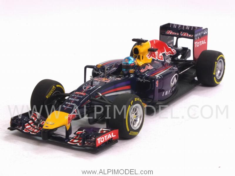 Red Bull RB10 Renault 2014 Sebastian Vettel by minichamps