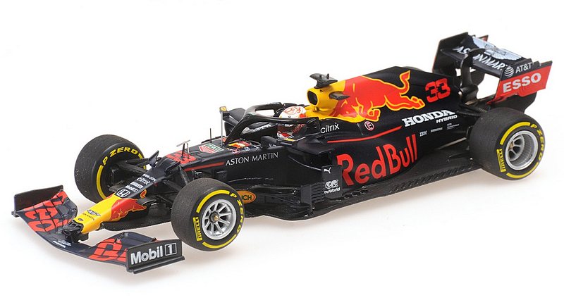 Red Bull RB16 #33 Winner GP Abu Dhabi 2020 Max Verstappen by minichamps