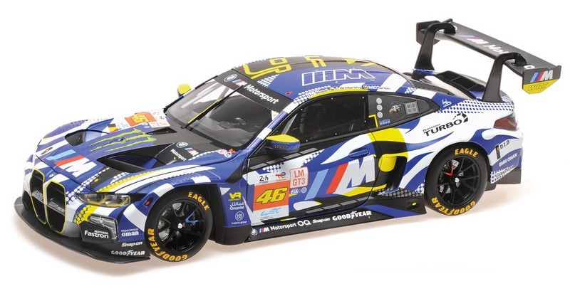 BMW M4 GT3 WRT #46 Le Mans 2024 V.Rossi - Al Harthy -Martin by minichamps