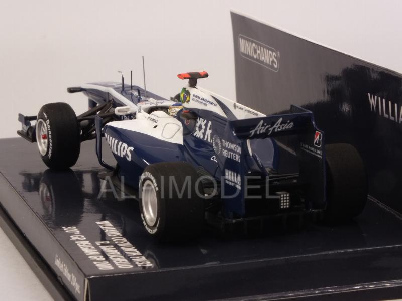 Williams FW32 Cosworth #9 300th GP Belgium 2010 Rubens Barrichello - minichamps