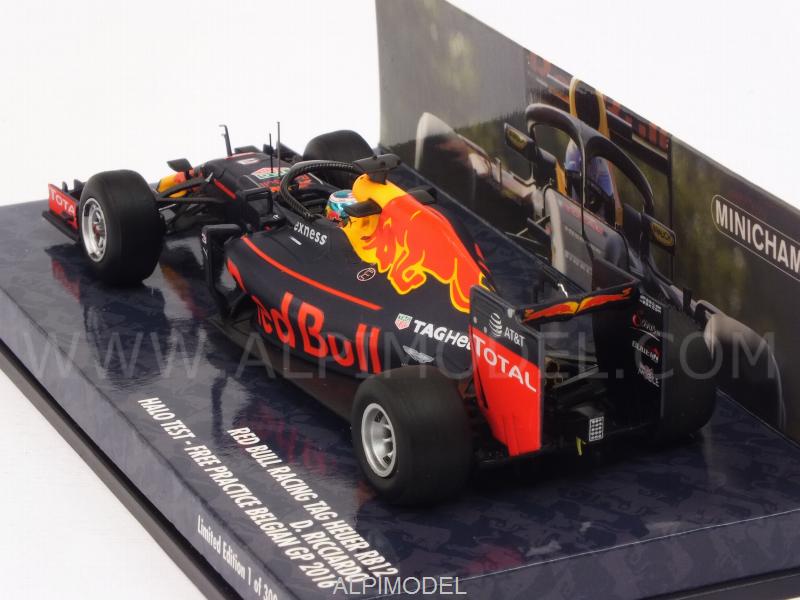Red Bull RB12#3 Halo Test Free Practice GP Belgium 2016 Daniel Ricciardo - minichamps