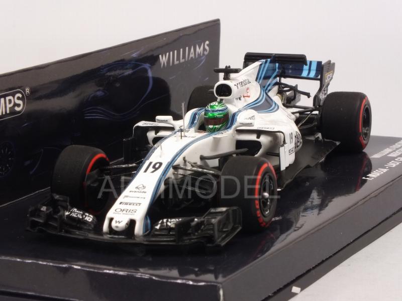 Williams FW40 #19 GP Abu Dhabi 2017 Felipe Massa Last GP by minichamps