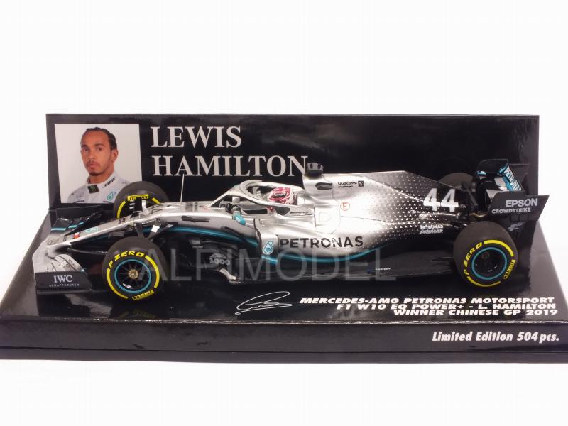 Mercedes AMG W10 #44 Winner GP China 2019 Lewis Hamilton - minichamps