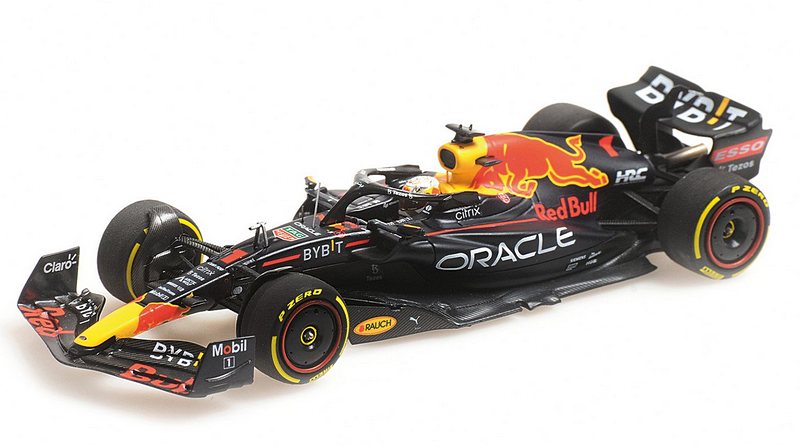 Red Bull RB18 #1 Winner GP Saudi Arabia 2022 Max Verstappen World Champion by minichamps