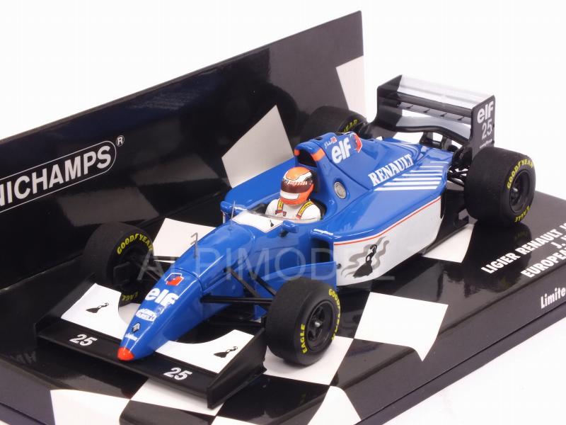 Ligier JS39B Renault European GP 1994 Johnny Herbert - minichamps