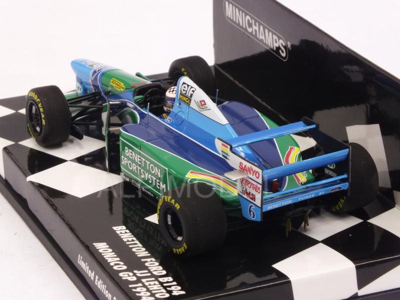 Benetton B194 Ford #6 GP Monaco 1994 JJ Lehto  (HQ Resin) - minichamps