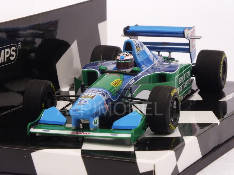 Benetton B194 Ford #6 GP Monaco 1994 JJ Lehto  (HQ Resin) by minichamps