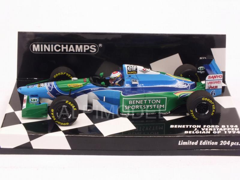 Benetton B194 Ford #6 GP Belgium 1994 Jos Verstappen - minichamps