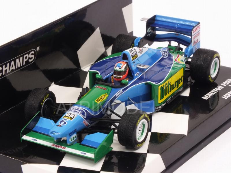 Benetton B194 Ford #6 GP Japan 1994 Johnny Herbert  (HQ resin) - minichamps